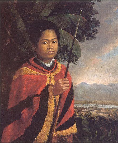 Portrait of King Kamehameha III of Hawaii, Robert Dampier